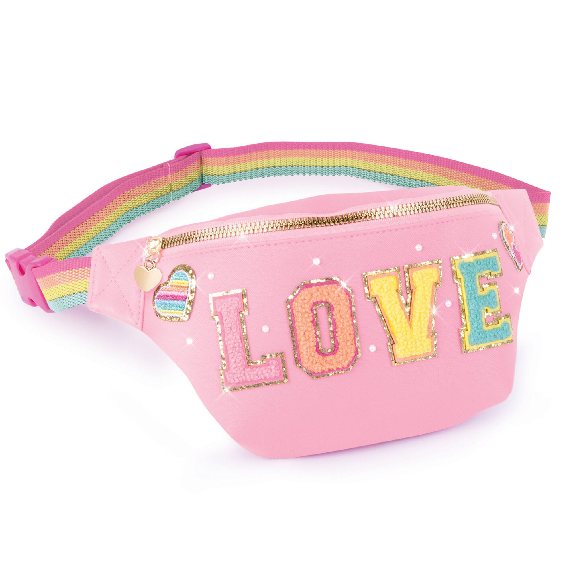Make It Real™ Fashion Bum Bag with Patches Kit